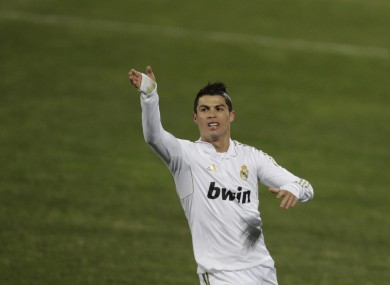 Cristiano Ronaldo: could he do it on a cold night in Stoke again, though?