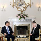 President Higgins and vice president Xi Jinping (Photo: Maxwells/PA Wire)