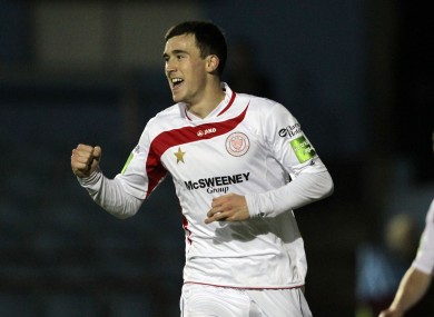 Aaron Greene has joined from Sligo.