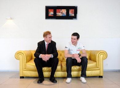 Sean Kelly pictured at the an Post Sean Kelly team launch on Thursday