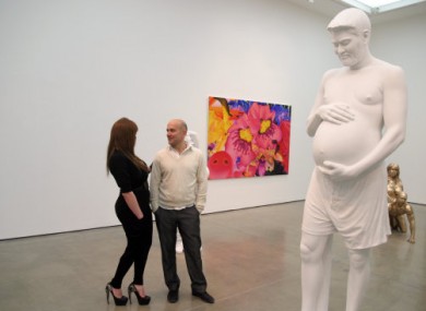 Thomas Beatie, the world's first 'male mother', was the inspiration behind Marc Quinn's 2010 London exhibition.