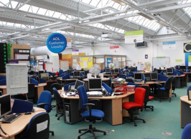 File photo from September 2011 of the empty TalkTalk call centre in Waterford.