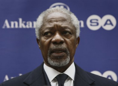 Kofi Annan.