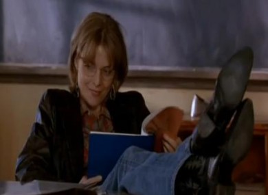 Michelle Pfieffer laid down the law in the classroom in the 1995 movie Dangerous Minds