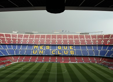 The Camp Nou awaits