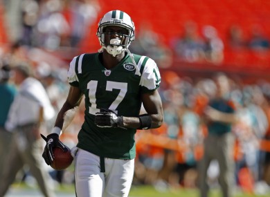 Bad boy: New York Jets wide receiver Plaxico Burress.