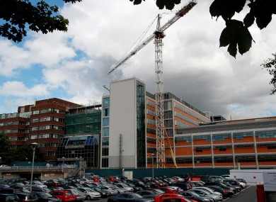 The location of the proposed National Children's Hospital on the Mater grounds