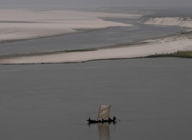 File photo of the river Brahmaputra, where the accident occurred