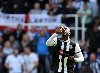 Papiss Cisse knows which direction he wants Newcastle United to go