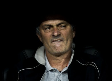 Real Madrid manager on the bench during the win over APOEL in midweek.