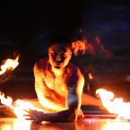Mica Naruo performs 