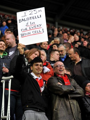 United fans took some time to realise: the joke was on them against Wigan.