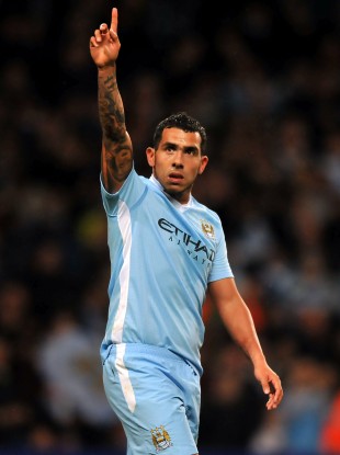 Carlos Tevez scored his first Premier League goal of the season in midweek.