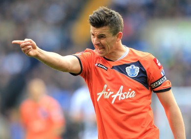 Joey Barton, QPR skipper.