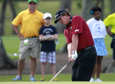 Jason Dufner: on the march.