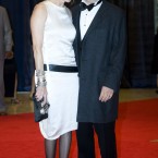 Director Steven Spielberg, right, and wife, Kate Capshaw. (AP Photo/Kevin Wolf)