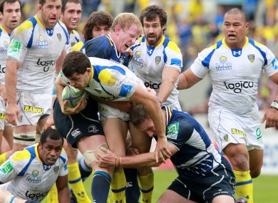 Leinster triumphed by the slimmest of margins yesterday.