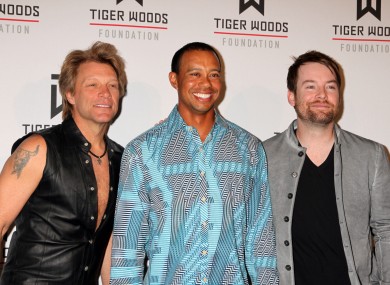 Tiger Woods, Jon Bon Jovi and the worst shirt ever made.