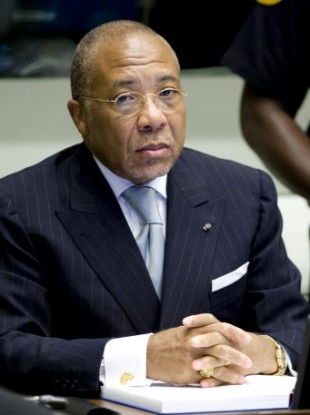 Charles Taylor at the UN-backed Special Court for Sierra Leone.