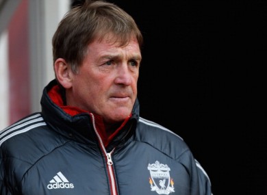Kenny Dalglish: preparing for Chelsea on Saturday in London.