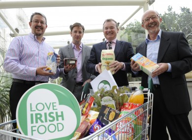 Colum O'Sullivan, co-founder of Cully and Sully is pictured second from the left in this 2009 file photo