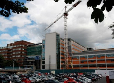 The location of the proposed National Children's Hospital on the Mater grounds