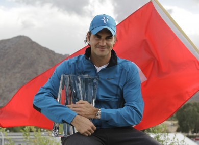 Roger Federer: a favourite in the town of Halle.