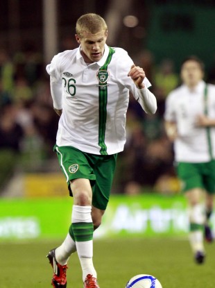 Ireland's James McClean has been the subject of abuse since his decision to play for the Republic.