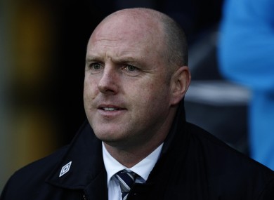 Kean's side were relegated from the Premier League last night.