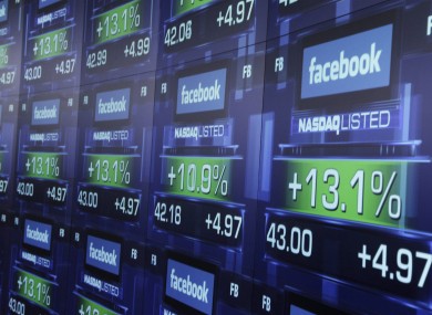 Facebook shares began trading at $38 - and rose as high as $45 before beginning a collapse that left them at $31 within three days.