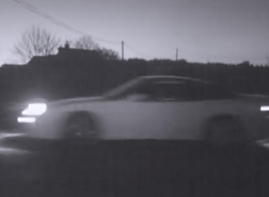 Still from CCTV footage supplied by Mayo County Council