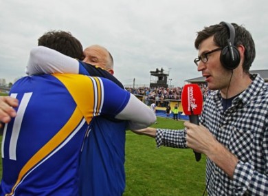 Sometimes the intrepid reporter just wants a hug.