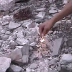 The ground is so hot that a match will light on contact. (Image from 'The Real Silent Hill' via Youtube)