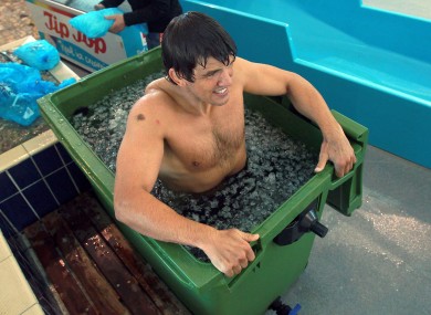 Donncha O'Callaghan is no stranger to icy waters.