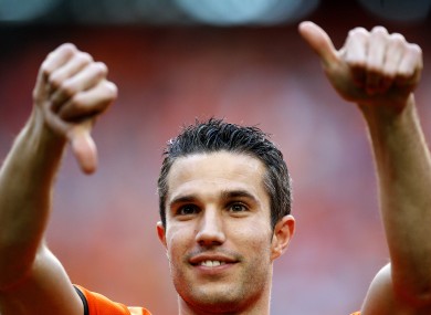RVP: on fire for the Gunners this year.