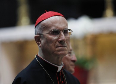 Vatican Secretary of State Cardinal Tarcisio Bertone (File photo)