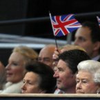 One can finally let the smile go as there aren't any cameras nearb... oh, damn. (Dave Thompson/PA Wire/Press Association Images)