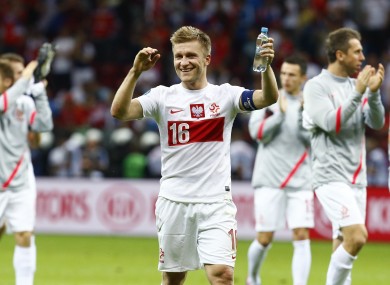 Captain Jakub Blaszczykowski.