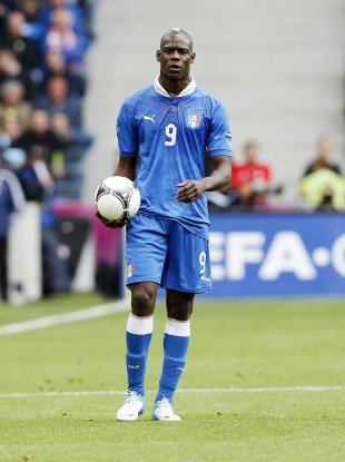 Italy and Manchester City striker Mario Balotelli.