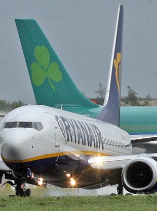 Ryanair and Aer Lingus do not carry defibrillators on European flights