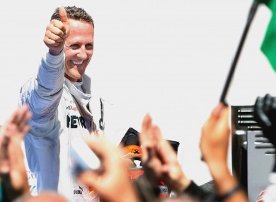 Schumacher today.