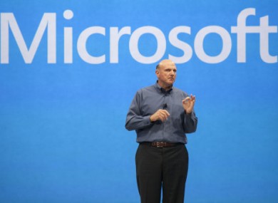 Microsoft CEO Steve Ballmer