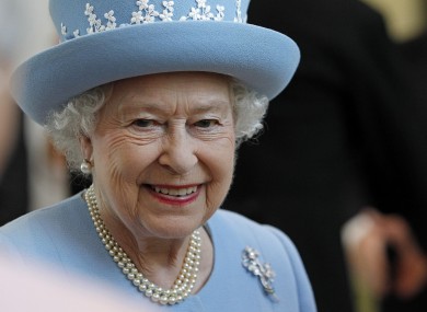 Queen Elizabeth II smiles during a visit to the South West Acute Hospital in Enniskillen yesterday. Her two-day visit to Northern Ireland concludes today.