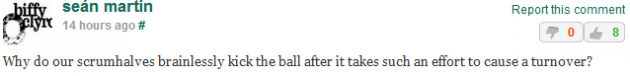 Sean Martin comment
