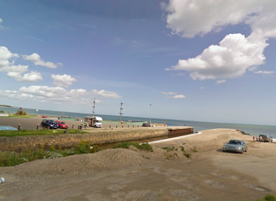 General view of Courtown Harbour, where the accident took place