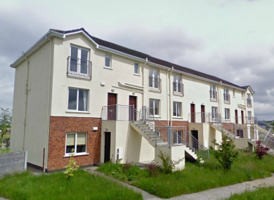 The unoccupied Gleann Riada apartment block, pictured here in 2009, will be knocked this summer.
