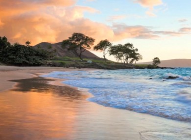 The view from Depp's island paradise