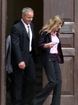 Nicholas Saunders, 46, outside Gloucester Crown Court