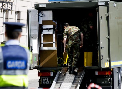 File photo of the Army Bomb Disposal Unit