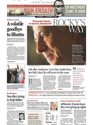 The Obituary was published in the Salt Lake tribune